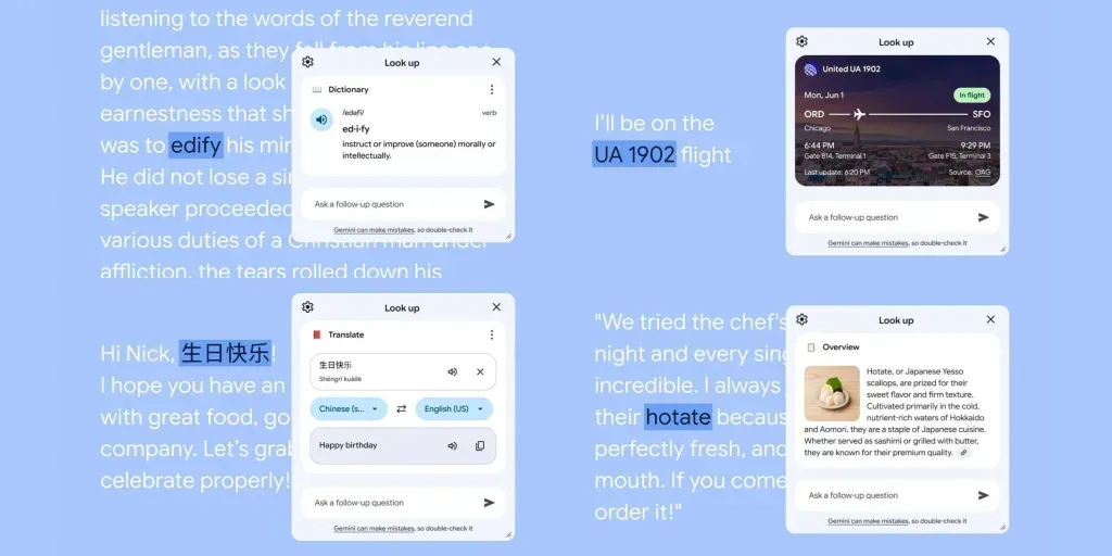 Googlebook Look Up