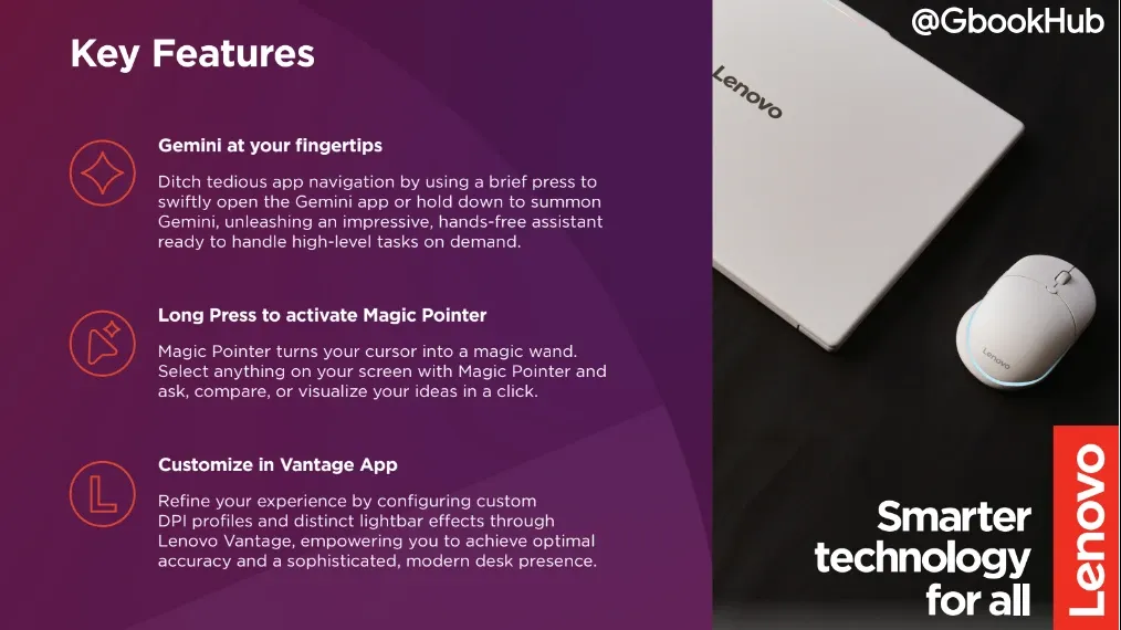 Lenovo AI Mouse for Googlebook Official Spec Watermark 1