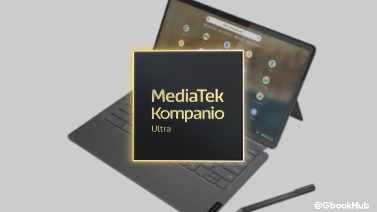 Lenovo Old Chromebook with Kompanio Ultra Logo