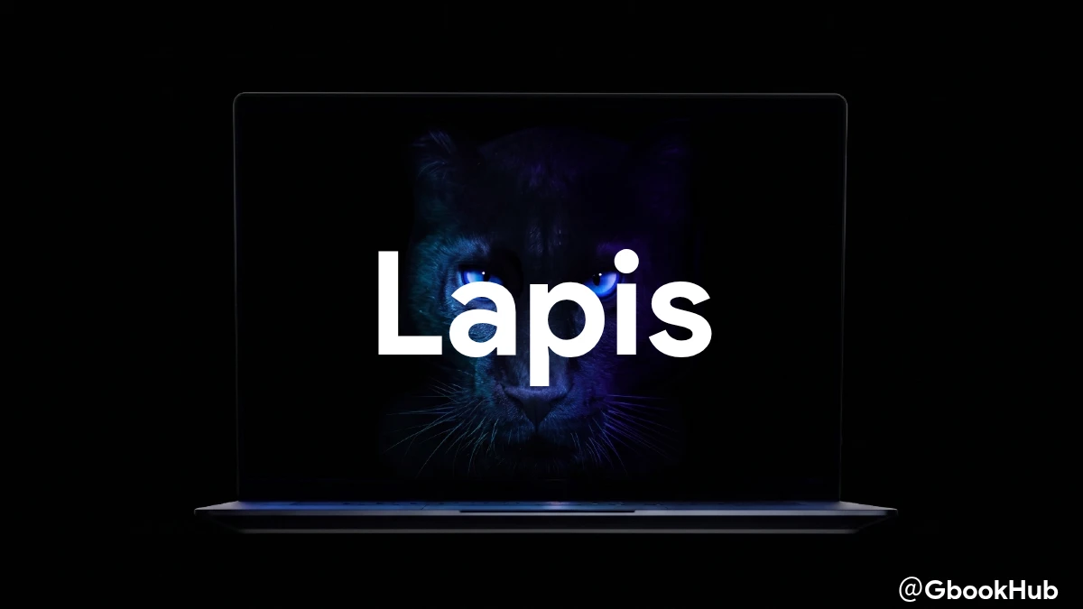 Googlebook Lapis with Intel Panther Lake