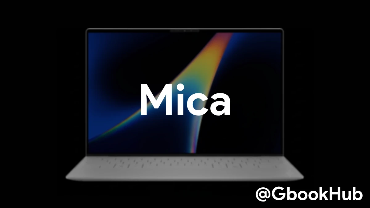 Mica Googlebook Snapdragon X Elite Bluey Dell XPS 13 DX13267