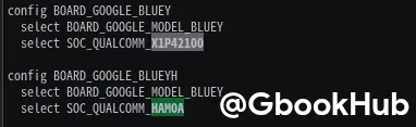 Googlebook Bluey Qualcomm Hamoa