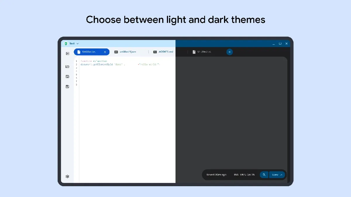 Google Official Text App for Googlebook(2)