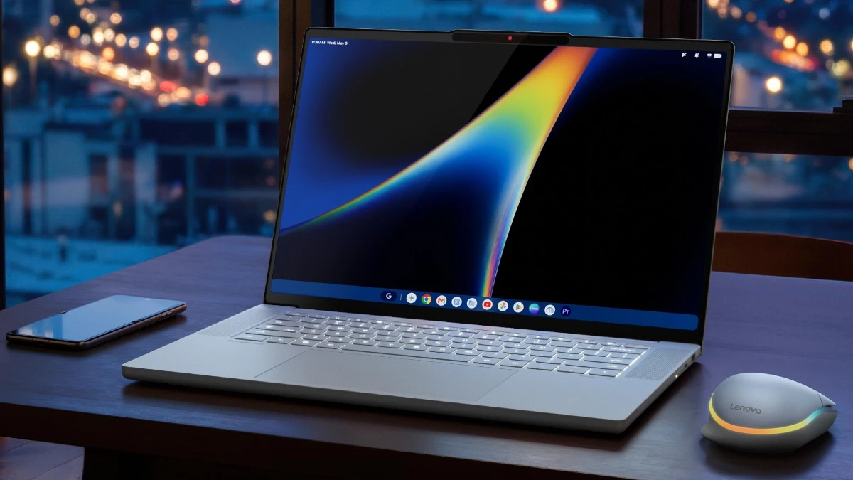 Lenovo Googlebook I 15 12 and AI Mouse M830