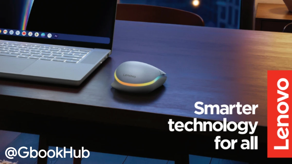 Lenovo AI Mouse for Googlebook Official Image